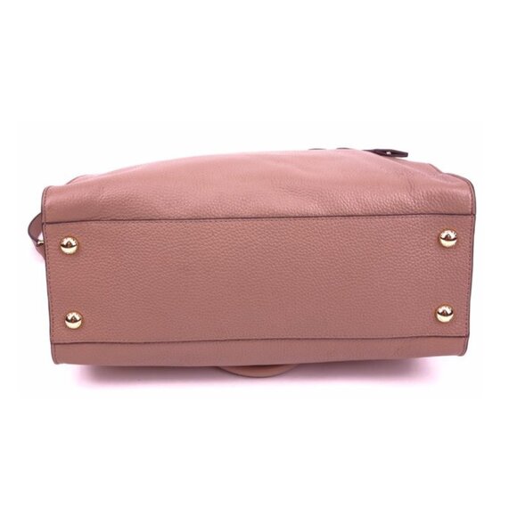 Michael Kors Hamilton in Pebble Leather- Camel - Picture 4 of 6